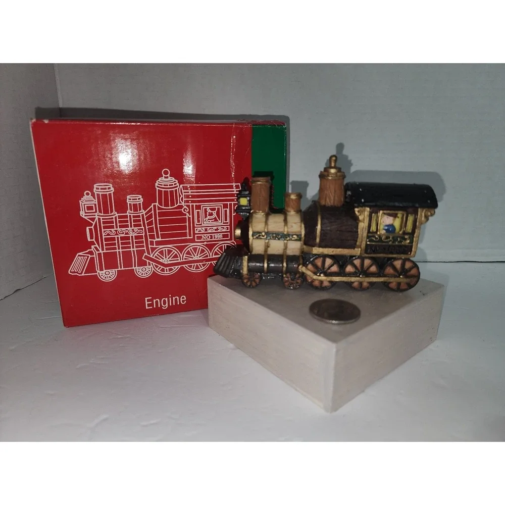 JC Penney Home Towne Express Engine from the 1998 Edition Christmas Train
